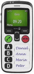 Galeria zdjęć telefonu Doro Secure 580