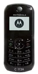 Galeria zdjęć telefonu Motorola C113A Galeria zdjęć telefonu Motorola C113A